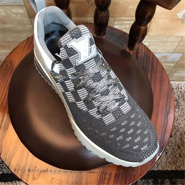 

fashions sneakers shoes platform sneakers for men women luxurys mens casual outdoor walking shoe eu 35-45, Black