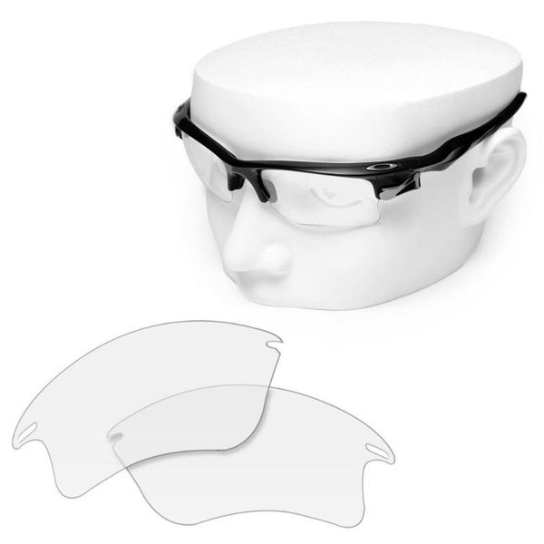 

oowlit replacement lenses of hd clear for- fast xl oo9156 sunglasses