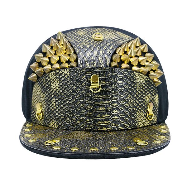 

kagenmo броня плоский брим бейсболке высокого качества воин hat мода заклепки hip hop visor hipster street классные шляпы, Blue;gray