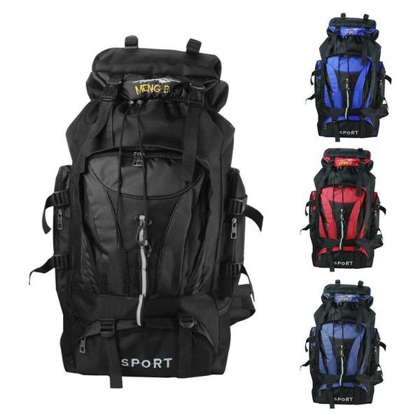 

new outdoor waterproof large capacity men hiking bag 2020 oxford cloth leisure women travel backpack sport bag