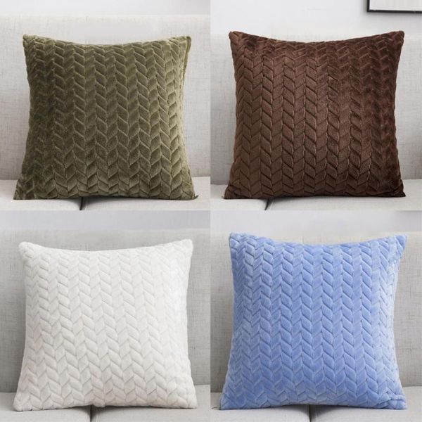 

plush case throw pillow case cushion cover sofa bed car cafe office room decoration decorative pillowcases
