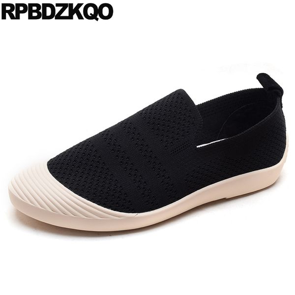 

ladies trainers plain designer shoes women luxury 2019 grey comfortable round toe chinese china flats breathable black sneakers