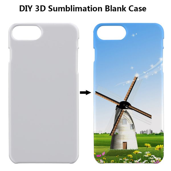 

diy 3d sublimation glossy plastic blank case for iphone 6 7 8 plus samsung galaxy s10