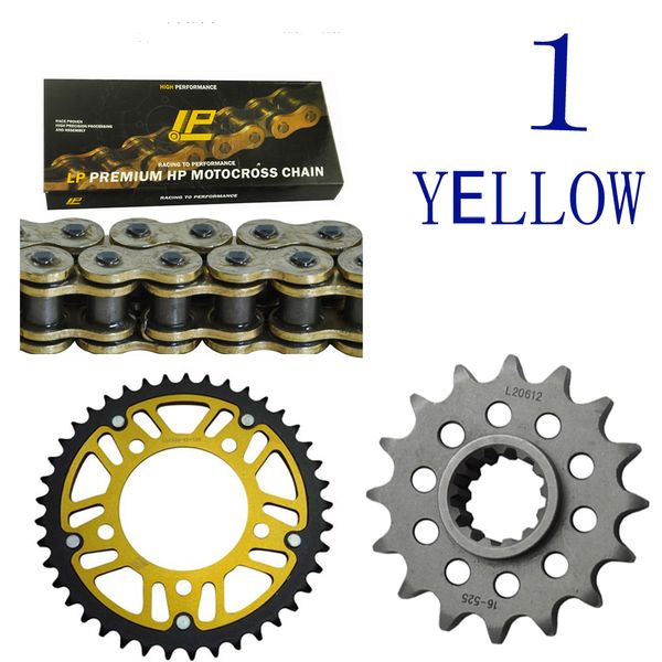 

16t+45t+120l 525 chainmotorcycle front & rear sprocket for cbr600 f4 1999 2000