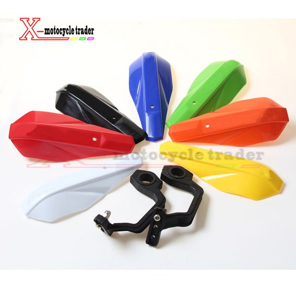 

7 colors plastic handle bar brush hand guards handguard protector protection dirt bike bike motorcycle motocross atv