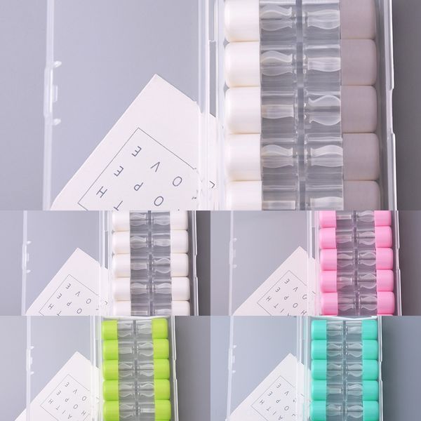 

pp rgp set portable invisible glasses dual contact lenses nursing companion nursing display box display box 6 sub-pack