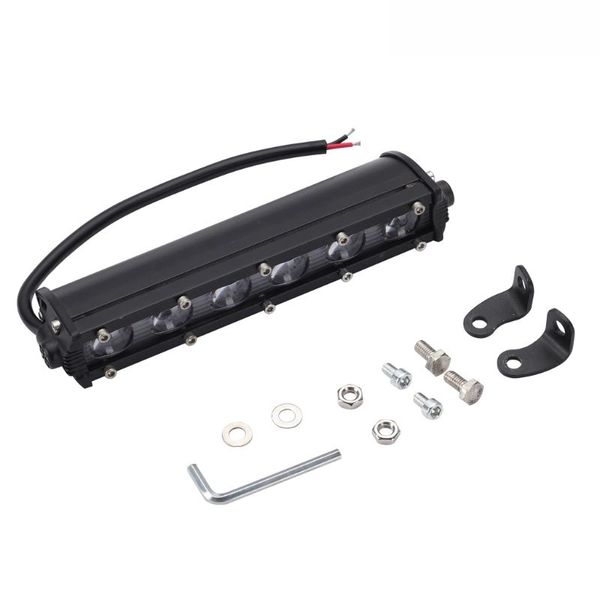 

8inch 60w long bar work light led spotlight flood spot suv boat driving lamp for offroad l9bc