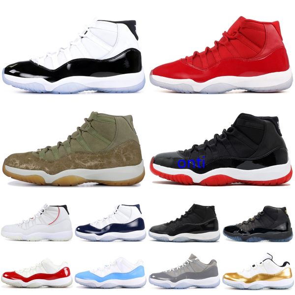 

space jam 11 11s mens basketball обуви concord гамма синей легенда синего high наследница xi дизайнерская обувь спорт кроссовки сша 5.5-13, Black