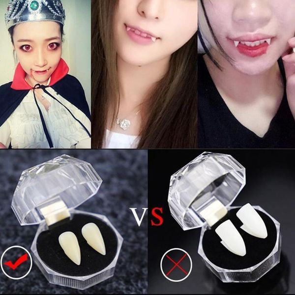 

gothic vampire зомби зубы prop вставной зуб плазменный партии cosplay аксессуары 2019