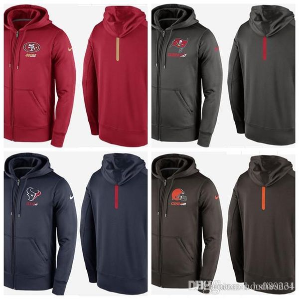 

Tampa bay buccaneer hou ton texan cleveland brown an franci co 49er team logo zipper hoodie
