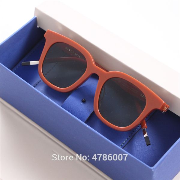 

2019 gentle small square sunglasses for women men retro red sun glasses transparent glasses acetate frame shades eyewear, White;black