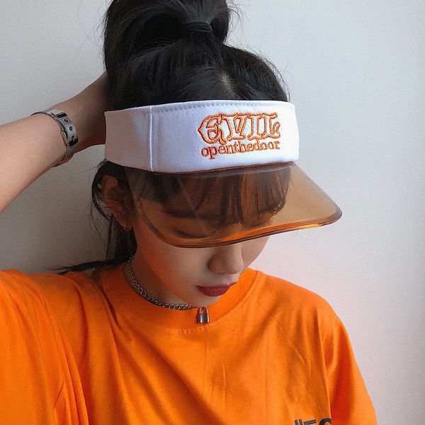 

2019 new fashion personality sport travel sunscreen breathable letter embrodiery all-match baseball caps, Blue;gray