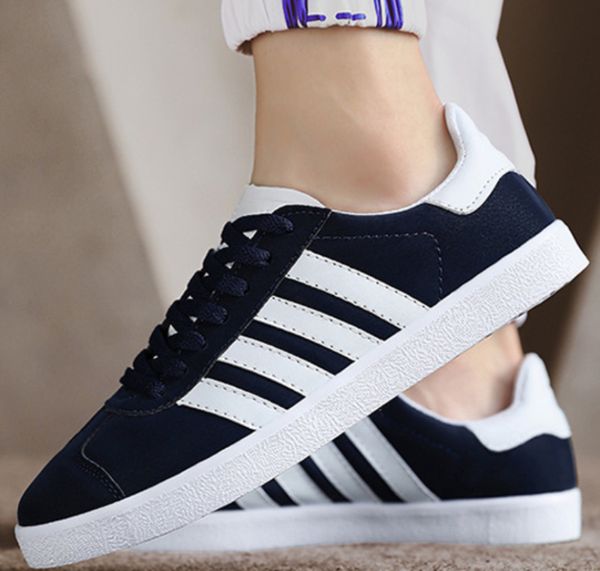 

газель обувь новое прибытие 2020 мужчины женщины кроссовки мужские белый черный дизайнерская обувь роскошные кроссовки мода марка спортивная