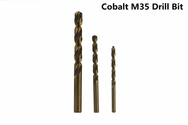 

1pcs jrealmer 5.1mm to 13mm cobalt m35 hss-co steel twist drill bits woodwork drilling tools drill stainless steel