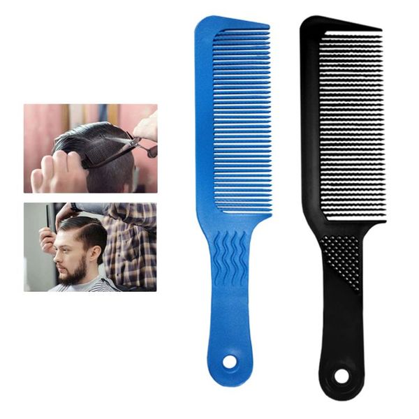 

fashion salon ultra slim hair-cutting hairdressing wave teeth anti static detangle comb, Silver