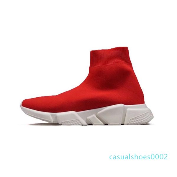 

fashion speed trainer sock shoes men women triple black white red glitter volt trainers runners casual sports sneakers 36-45 c02