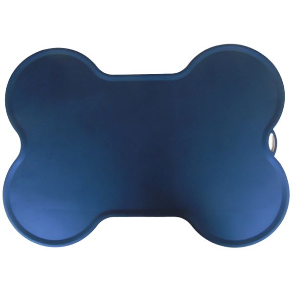

52x38cm cat feeding mat silicone dish bowl feed water placemat dog puppy pet product dog supplie