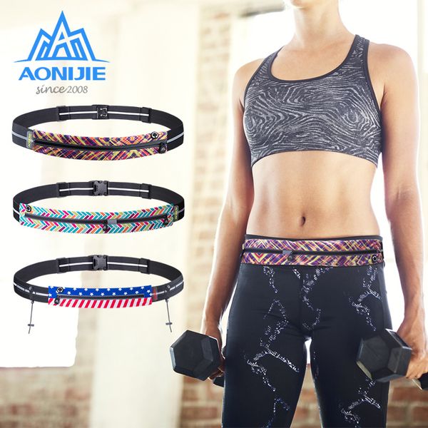 

aonijie waist bag race number belt phone bib holder pack for marathon cycling travel fitness gym w966 w956 w960