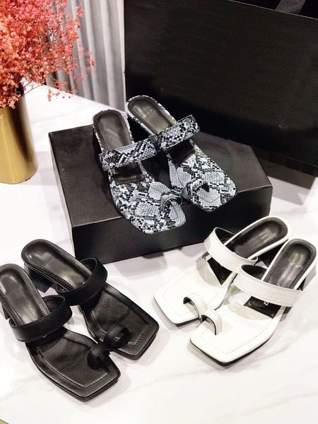 

новые летние коренастые сандалии, кожаные каблуки, ботинки партии, праздник обувь, размер 35-40, 4.5cm пятка, с коробкой и мешком для пыли, Black