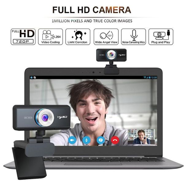 

computer camera mini durable high definition webcam compatible with usb 2.0, 3.0 automatic white balance for lapdeskcar