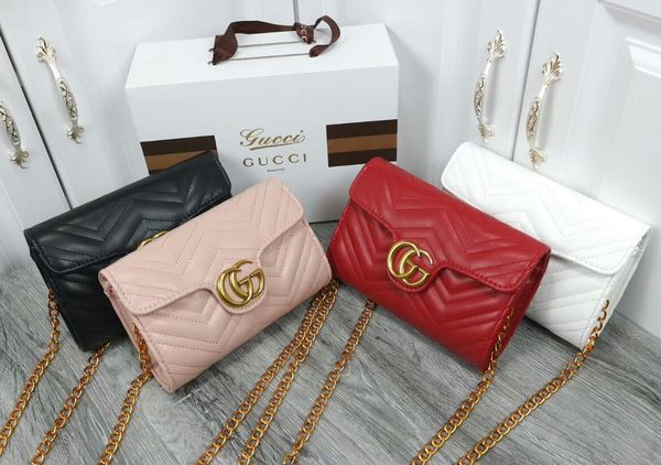 

2019 Горячие Продажи Модные Старинные Сумки Женские золотые цепочки сумки Сумки Ко