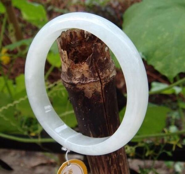 

100% natural without ice cream jade esmeralda jade ban 57-60mm, Black