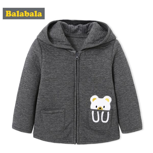 

balabala baby boys jacket autumn winter children boys infant soft and comfortable jackets kids boy popular wild color coats fash, Blue;gray