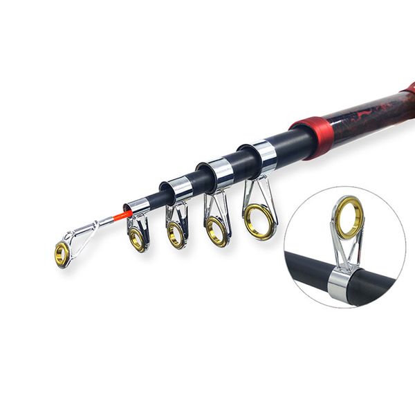 

newly self-inserting frp fishing rod ultralight fishing pole for freshwater saltwater bn99