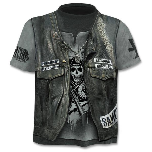 

funny skull 3d t shirt summer hipster short sleeve tee men/women anime t-shirts homme short sleeve 2019 dropshipping, White;black