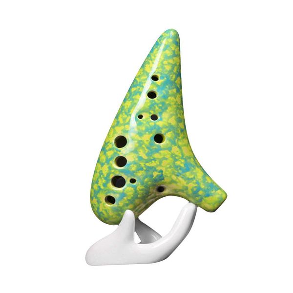 

12 hole ocarina midtone c adjustable ac cotton bag
