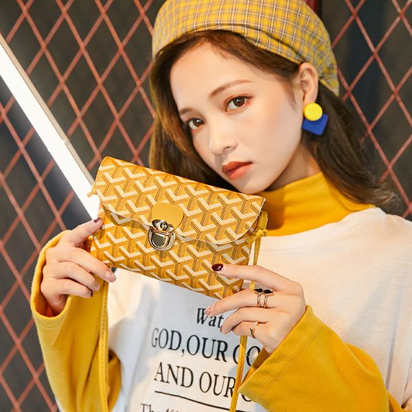 

2020 new personality net red dog tooth small square bag shoulder messenger bag female wild mini phone coin purse