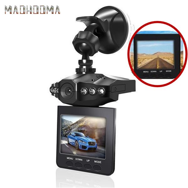 

maohooma set mintiml recorder 270 degrees rotatable 2.5" tft lcd screen 6 ir led night vision hd car dvr camera recorder