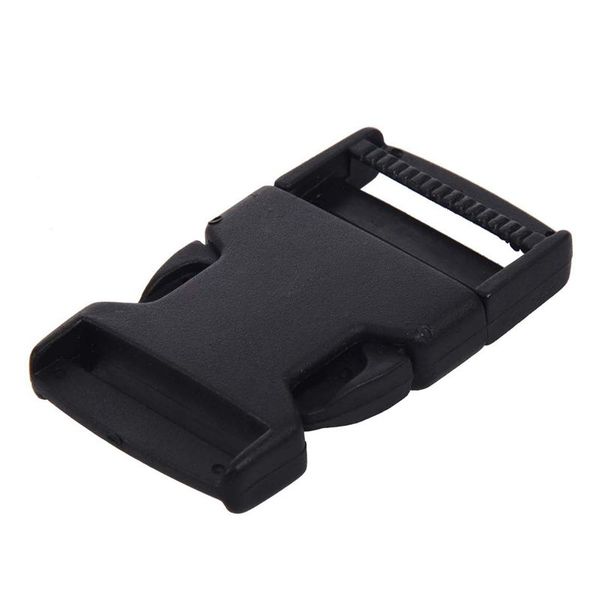 

1 1/4 inch width strap plastic bag quick release buckle 20pcs black