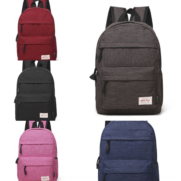 

tihkd women's leisure travel temperament student fashion canvas women's bag leisure travel temperament student canvas backpack bac, White