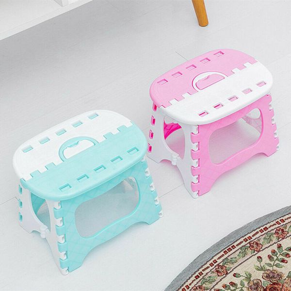 

children folding chair portable outdoor child camping picnic step stool plastic foldable mini seat chair sale