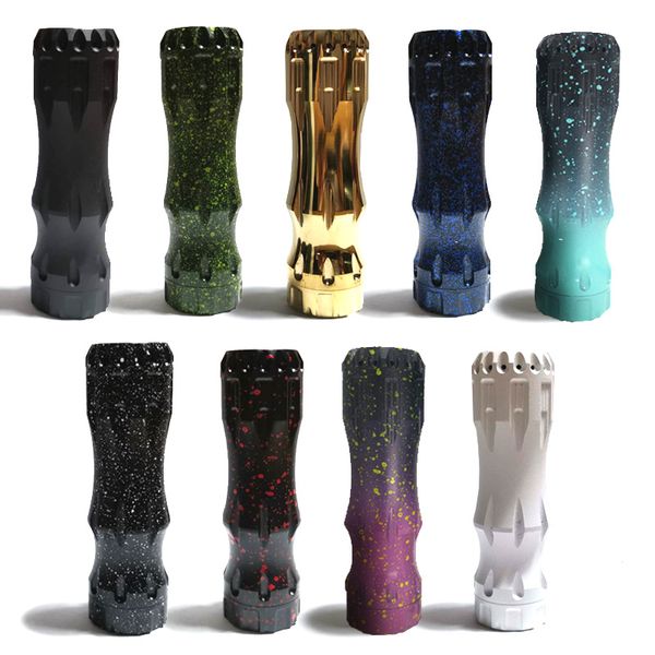 

Vape Overlord Mod e cigarette vaporizer Mechanical Mods 9 Colors for 510 Atomizers 18650 20700 21700 battery ecigarette DHL