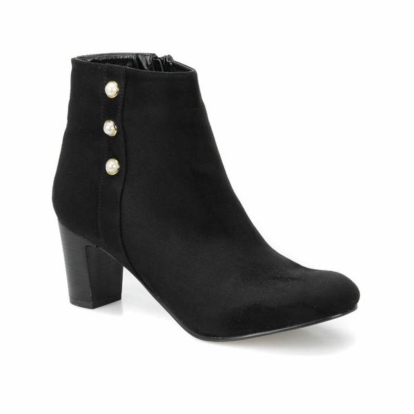 

flo dw18062 black female high-heeled boots miss f