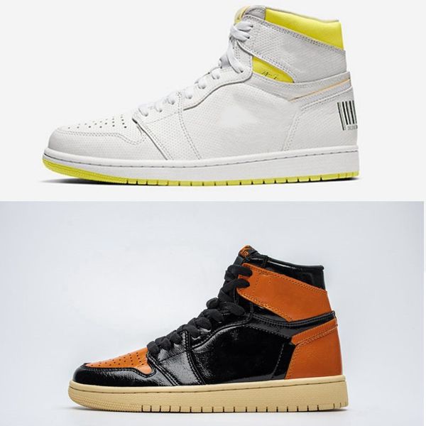 

designer stock x 2019 og authentic new 1 obsidan 3.0 shattered backboard men basketball shoes first class flight athletic sneakers
