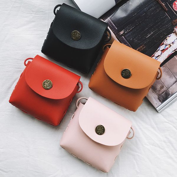 

korean-style children 2019 spring and summer new style shoulder bag retro cross-body purse trend mini men and women children acc