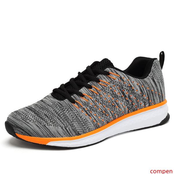 

orange men casual shoes breathable male tenis masculino zapatos hombre sapatos outdoor sneakers