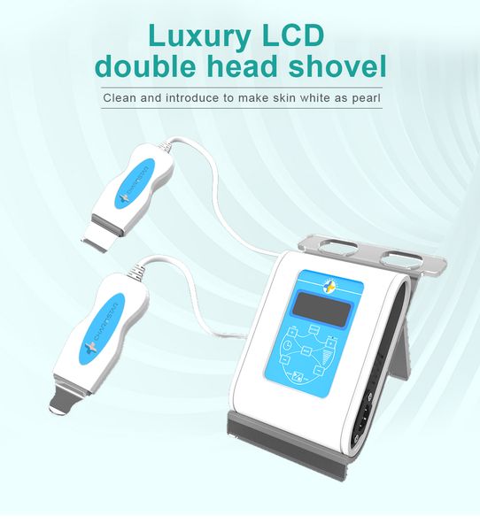 

beauty machine exfoliating smooth the wrinkle shovel instrument ultrasonic electronic beauty equipment double head shovel