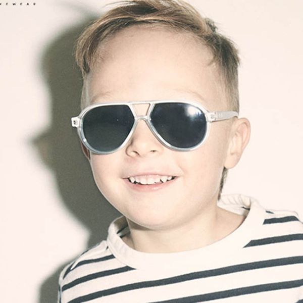 

hjybbsn маленькая рамка мода pilot детские солнцезащитные очки симпатичные мальчики солнцезащитные очки, предназначенные для детей cuculos d, Blue