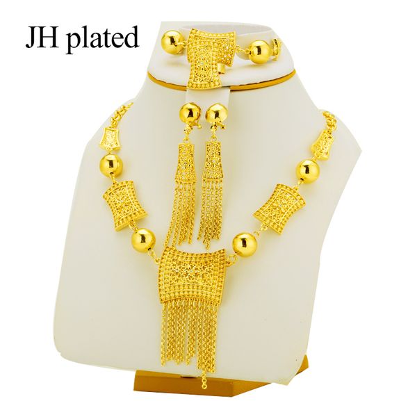 

jhplated eritrea habesha african wedding bride jewery set ethiopian african sets jewelry earring&ring&bangle&pendant for women, Silver