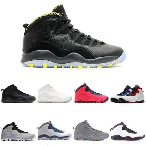 

10 basketball shoes 10s x westbrook class of 2006 cement fusion red venom im back sports sneakers 7-13