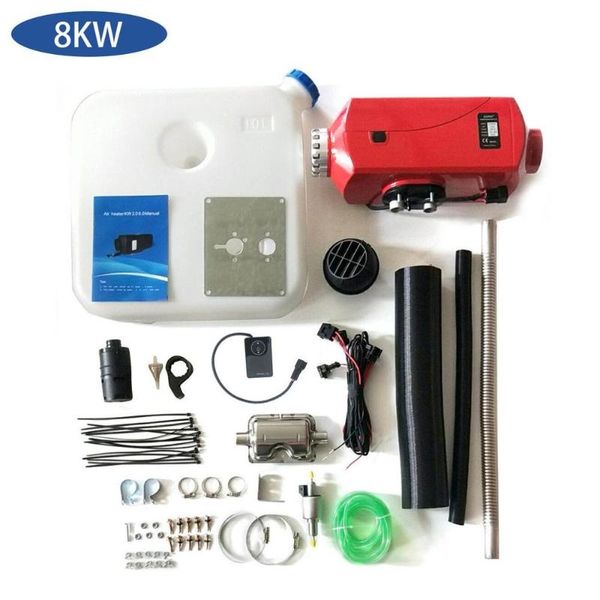 

12v 8kw air heater diesel heater parking air car truck boat universal red