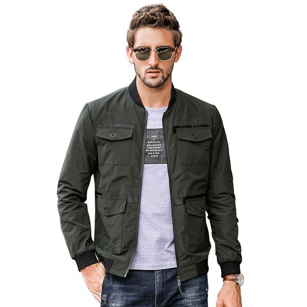 

men jackets 9-0, Black;brown