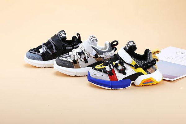 

2020kids баскетбол обувь sneaker девочка мальчиков дизайнер бренда атлетического спорта повседневная обувь бег детская обувь футбол обуви, Black
