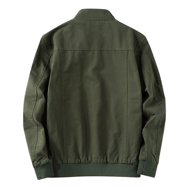 

winter new style brushed and thick uniform air force one jacket men's, Black