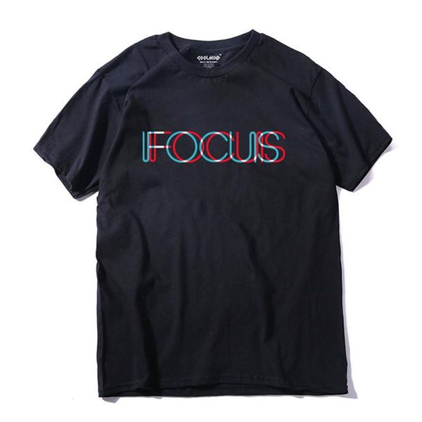 

pure short sleeve letter printed funny men tshirt casual o -neck loose summer t shirt for men tees size xs-2xl, White;black