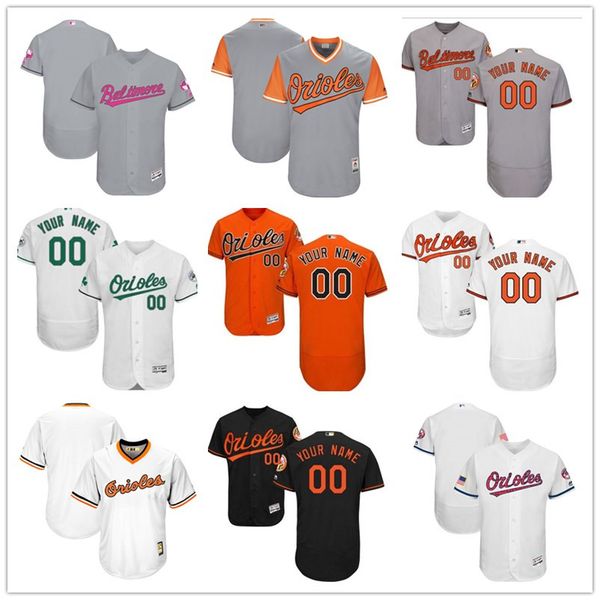 

2019 cu tom baltimore men 039 women youth maje tic oriole jer ey 00 any your name and your number home blue grey white ba eball jer ey